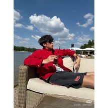 발렌시아가 25SS 디스트레스드 마이크로 로고 프린트 캐주얼 반바지 (정품급 해외배송)