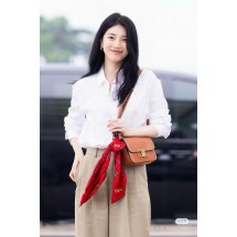 셀린느 자수 스몰 로고 셔츠 (해외배송)