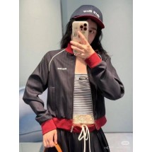 미우미우 다크 블루 스트라이프 재킷 (해외배송)