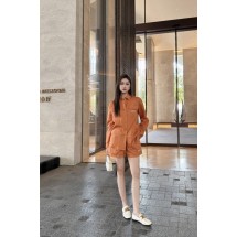 셀린느 포켓 자수 레터링 리넨 셔츠 세트 (해외배송)