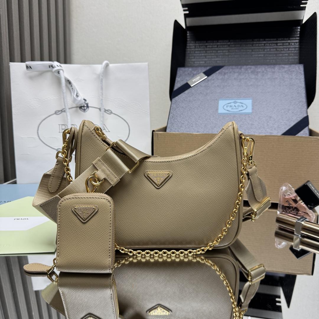 프라다 나일론 호보 핸드백 (해외배송)
