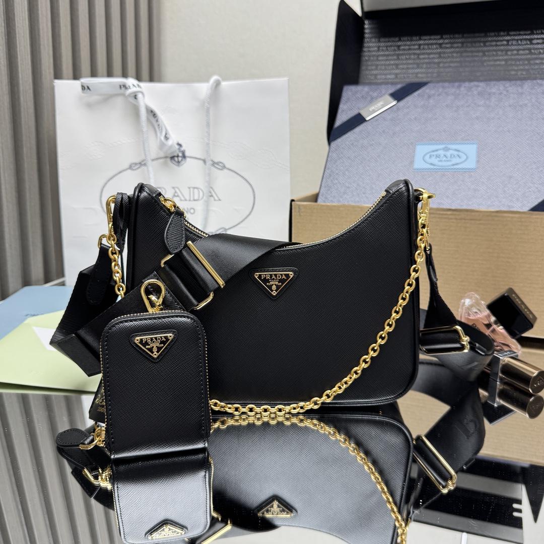 프라다 나일론 호보 핸드백 (해외배송)